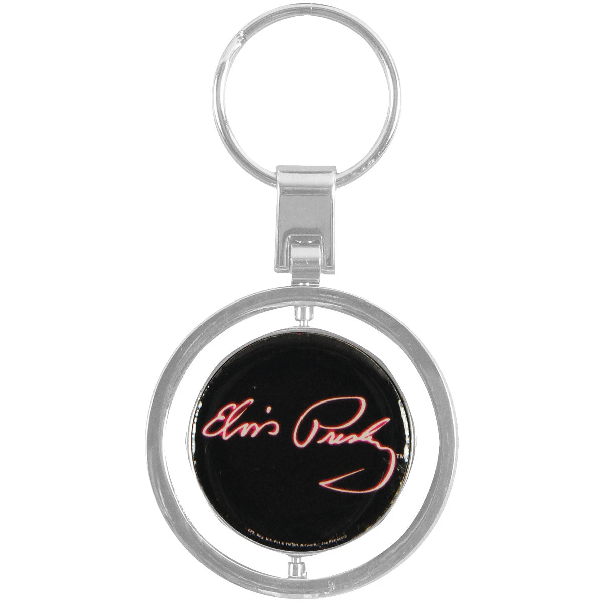 Lets Face It Spinner Key Chain - Image 2