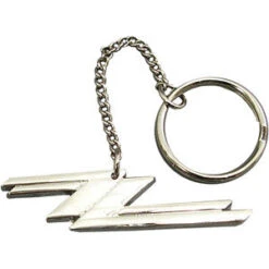 Twin Z's Metal Key Chain
