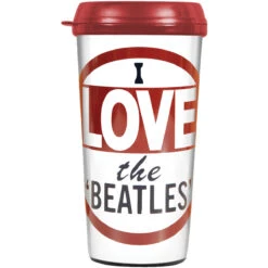 I Love The Beatles Travel Mug