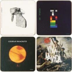 Logos (Set Of 4) Coaster Set