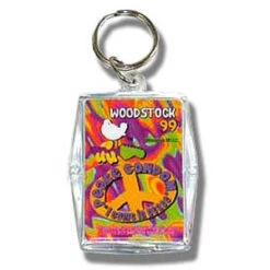 99 Come In Peace Plastic Key Chain