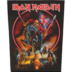 Iron Maiden England Back Patch