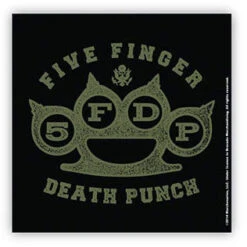 Brass Knuckles Coaster