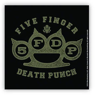 Brass Knuckles Coaster