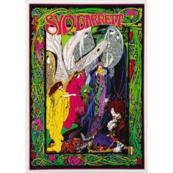 Pink Floyd Syd Barrett Concert Promo Poster