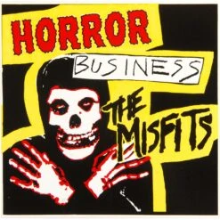 Misfits Horror Business Within Black Box (4.25" X 4.25") Sticker