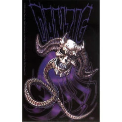 Purple Demon Sticker