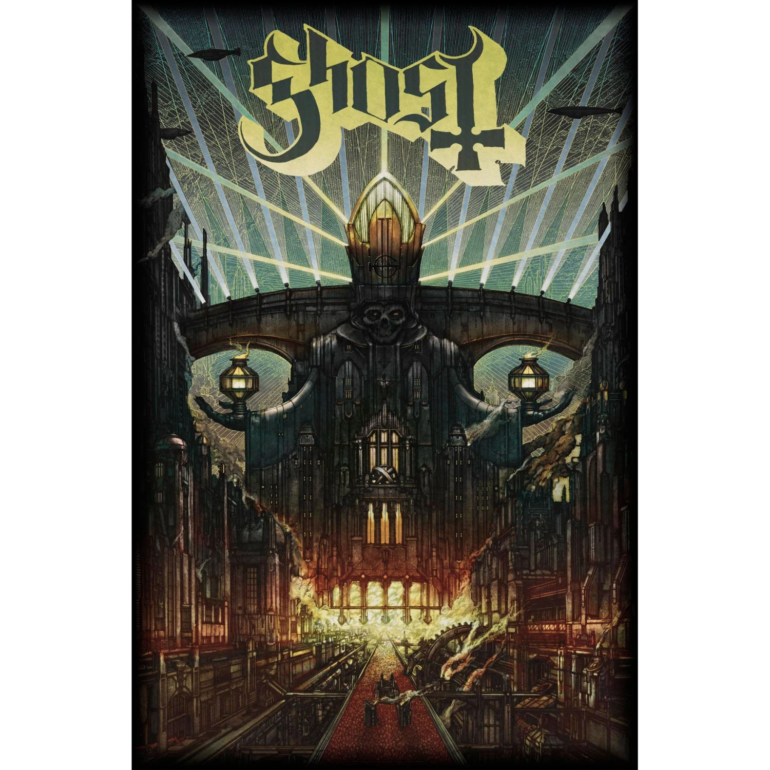 Ghost Meliora Poster Flag
