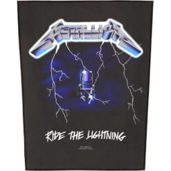 Metallica Ride The Lightning Back Patch
