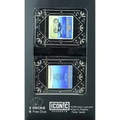 Different Shades Of Blue Playing Cards