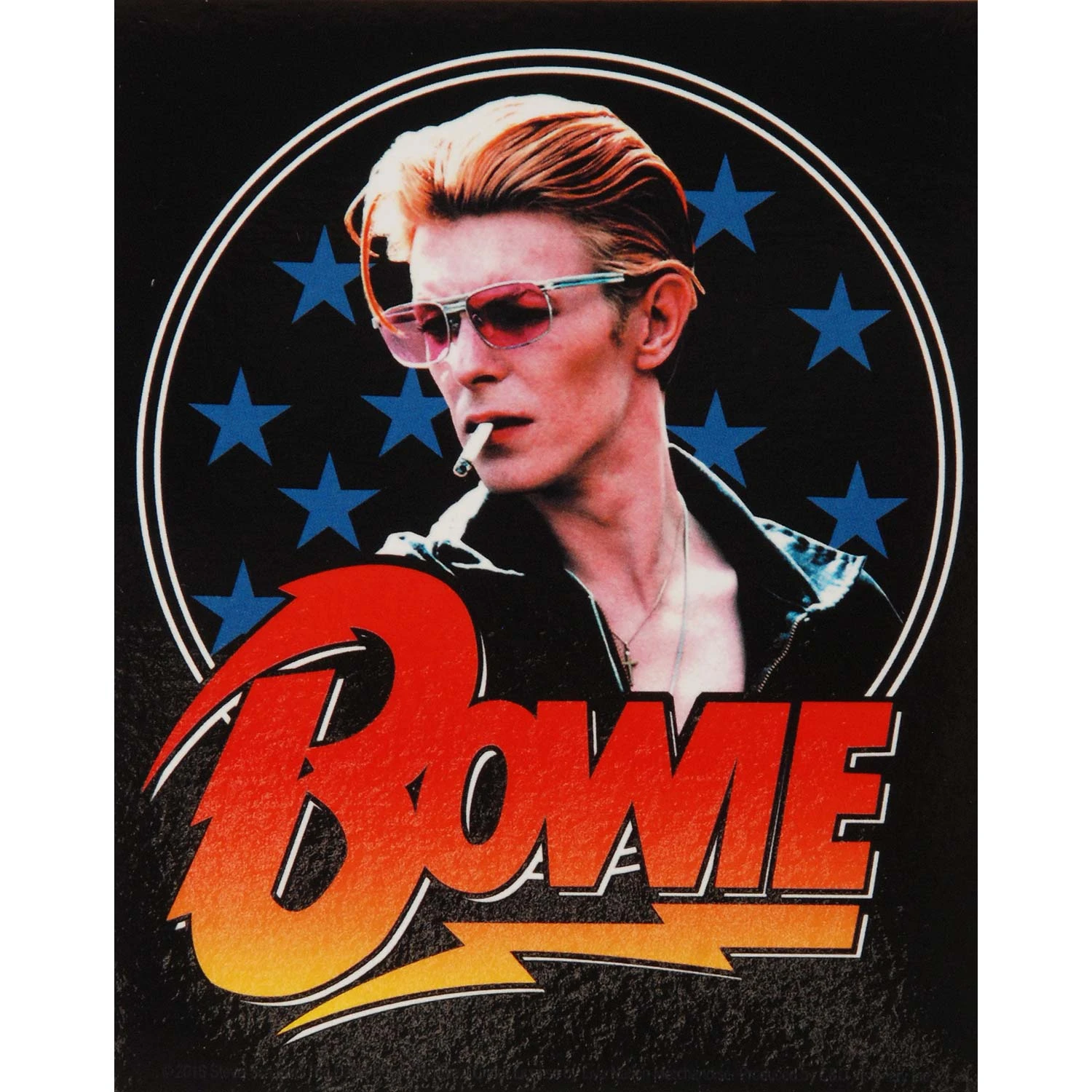 DAVID BOWIE Stars Sticker