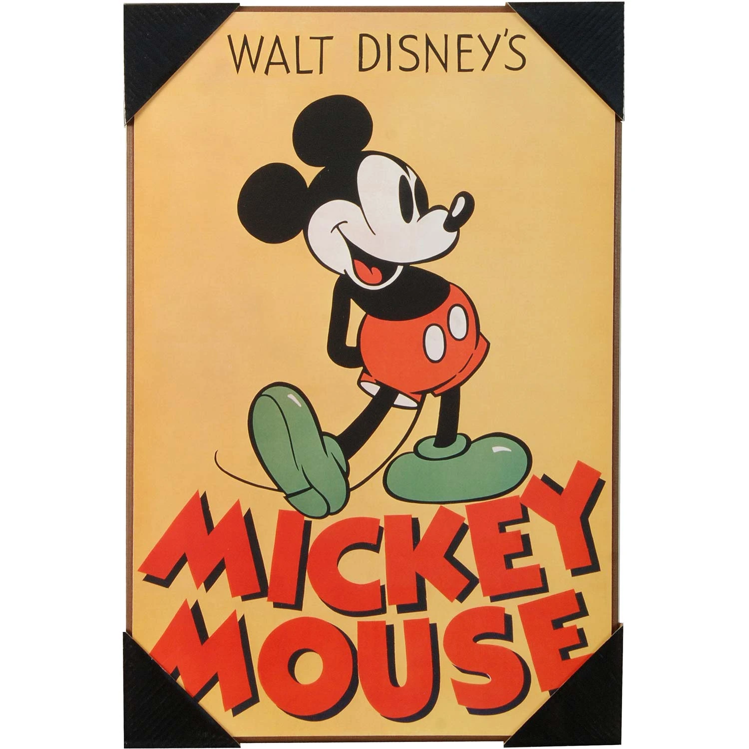 Mickey Mouse Mickey Pose Wood