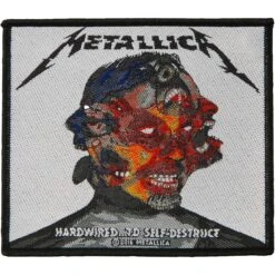 Metallica Hardwired To Self Destruct Woven Patch