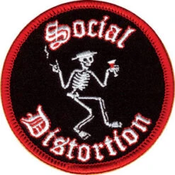 Skelly Embroidered Patch