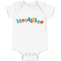 Metallica Color Logo Infant Crawler Bodysuit
