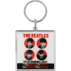 1962 Performing Live Metal Key Chain