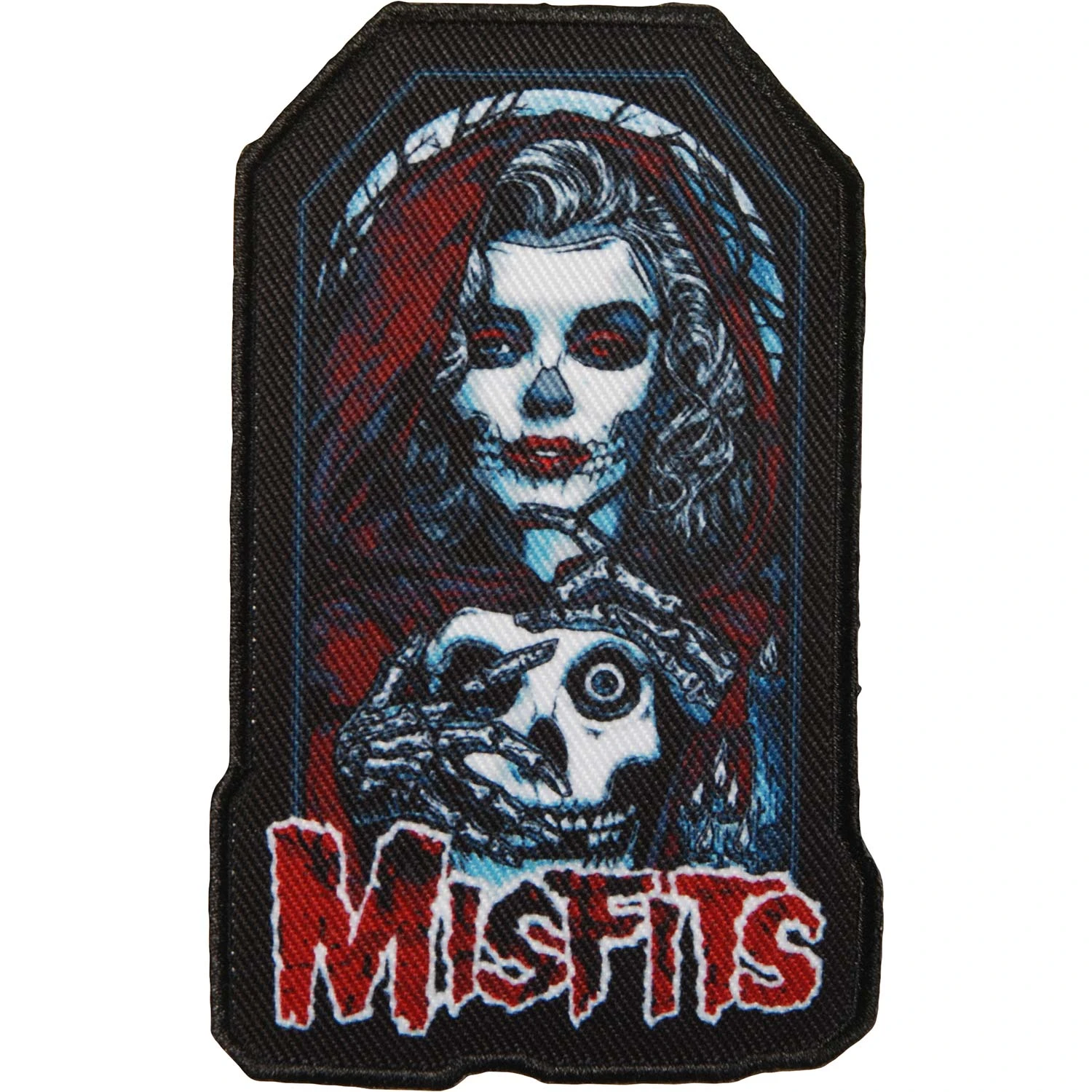 Misfits Unmasked Embroidered Patch