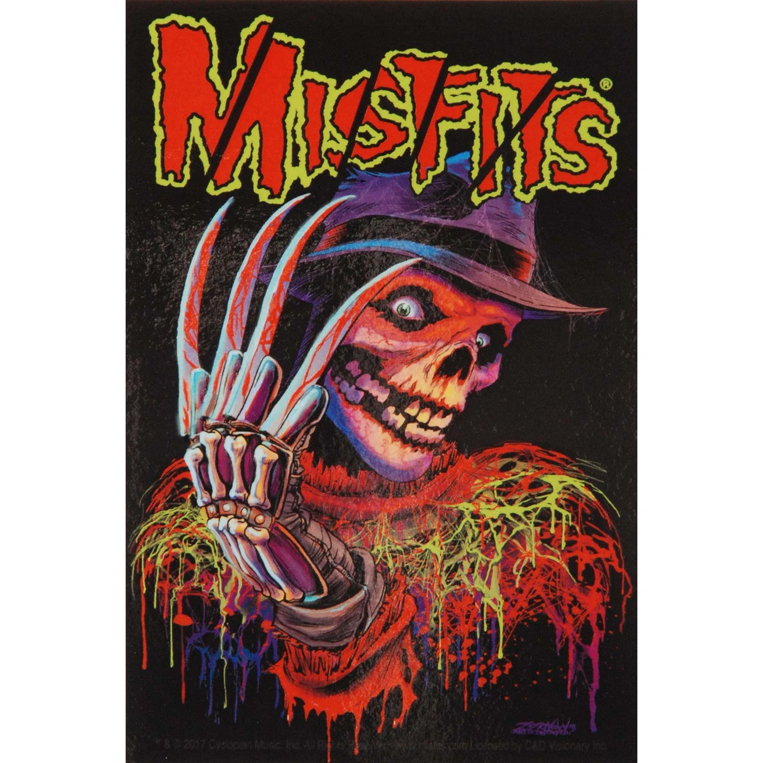 Misfits Nightmare Sticker