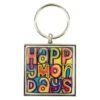 Dayglo Logo Metal Key Chain