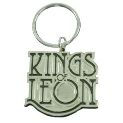 Scroll Logo Metal Key Chain