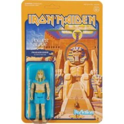 Iron Maiden Super7 Powerslave Pharaoh Eddie 3.75" ReAction Figure Action Figure