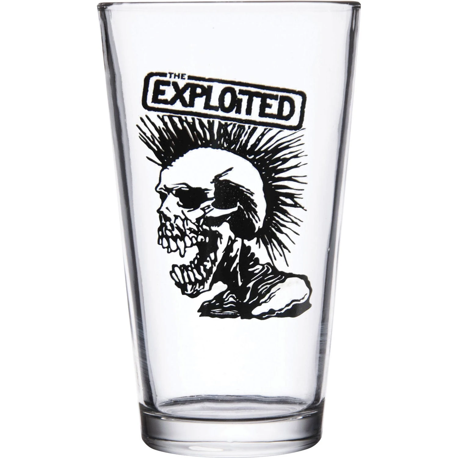 Skull Pint Glass