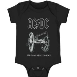AC/DC About To Rock Kids Bodysuit