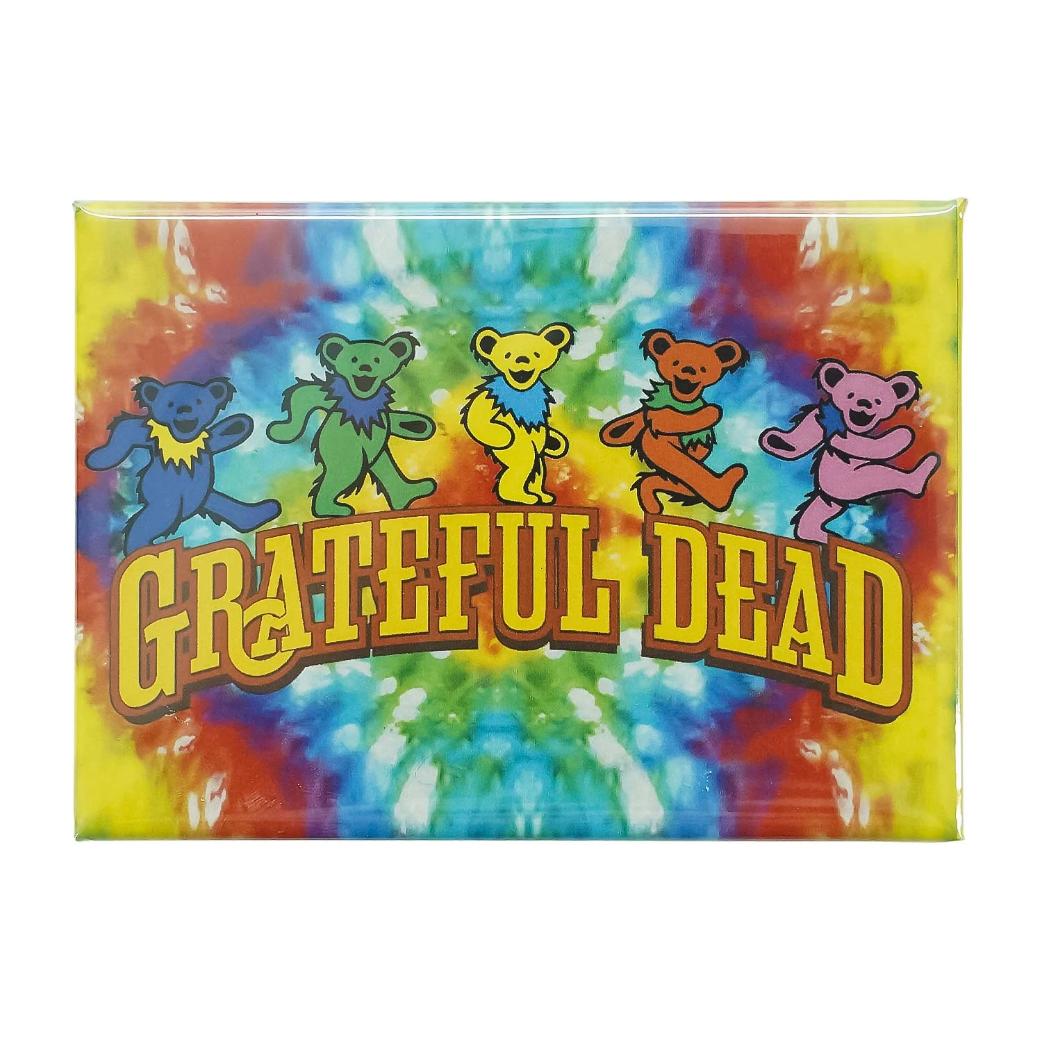 Bears On Tie Dye Magnet