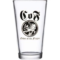 Order Of The Flagon Pint Glass