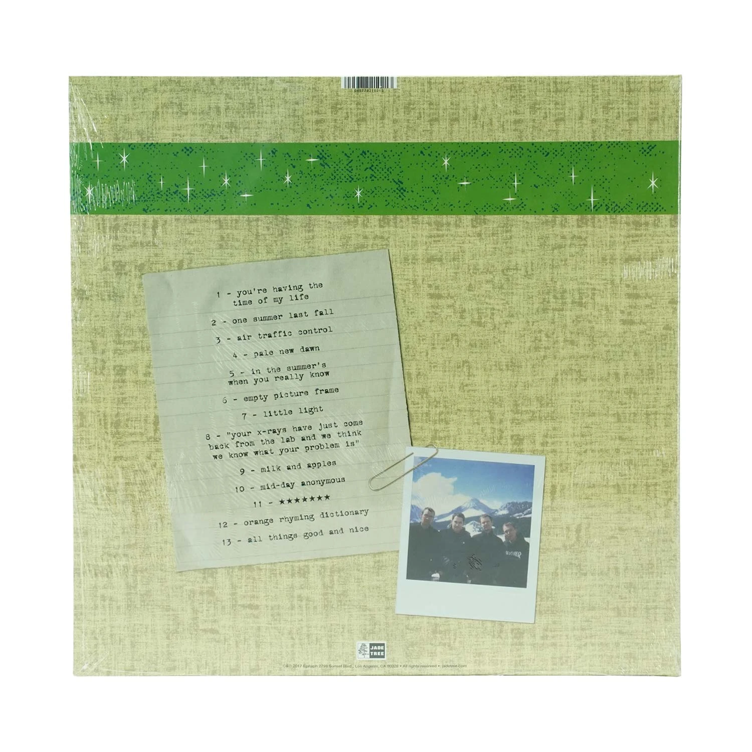 Four Cornered Night 2xLP (Clear/Black) Vinyl - Image 2