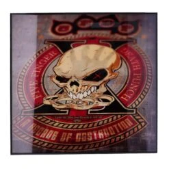 Decade Of Destruction Crystal Clear 32cm Framed Wall Art