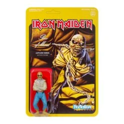 Iron Maiden Super7 Piece Of Mind (Album Art) Asylum Eddie 3.75" ReAction Figure Action Figure