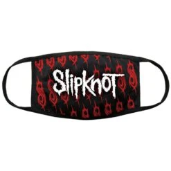 Slipknot White Logo & Sigils Face Mask