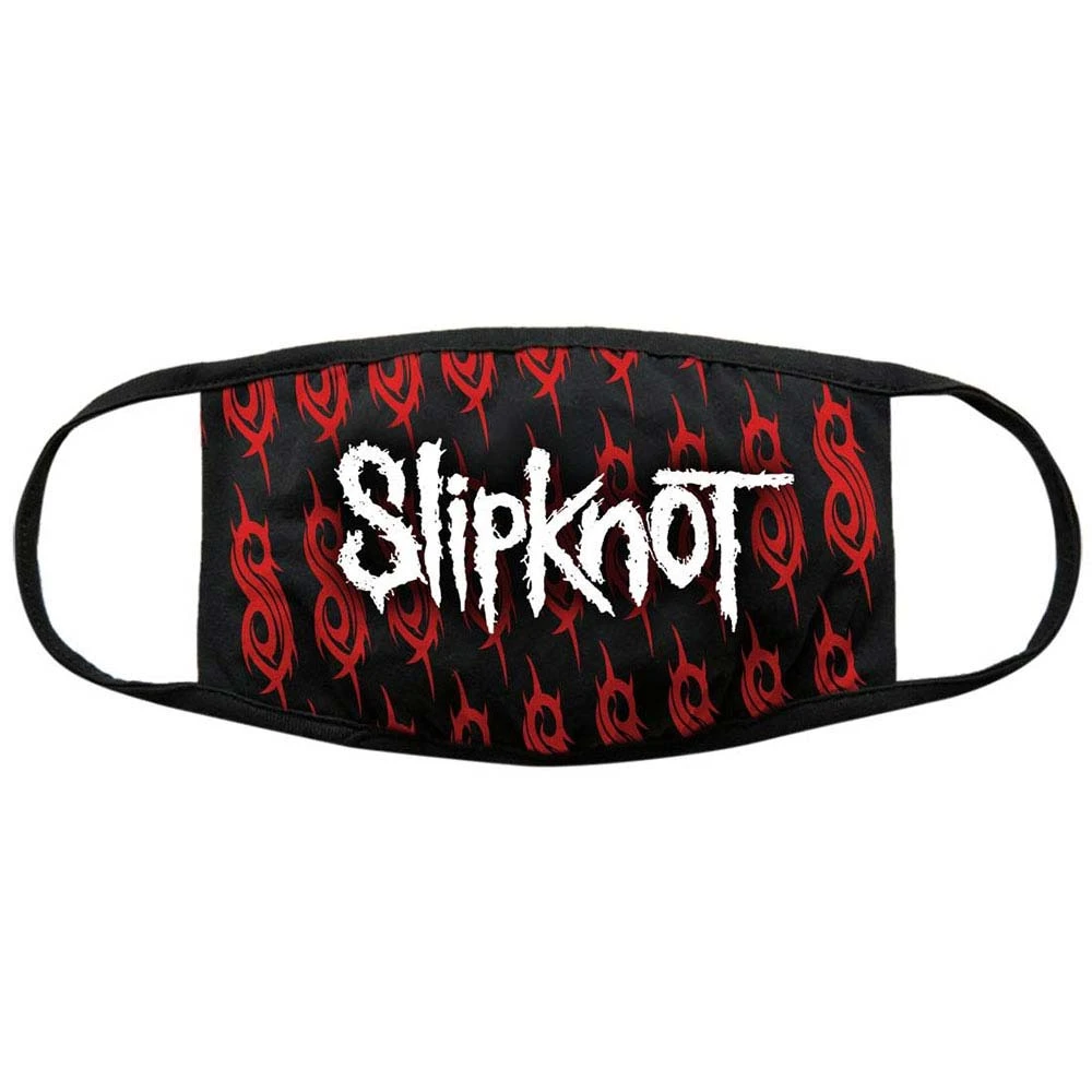Slipknot White Logo & Sigils Face Mask