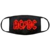 AC/DC Neon Logo Face Mask