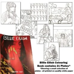 Billie Eilish Billie Coloring Book