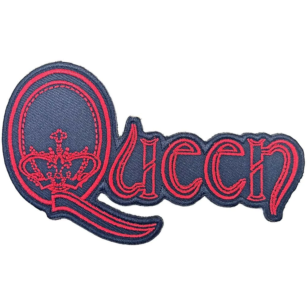 Queen Q Crown Embroidered Patch
