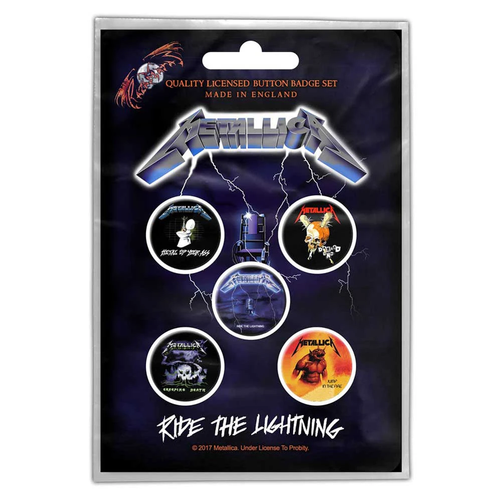 Metallica Ride The Lightning (Retail Pack) Collector Items