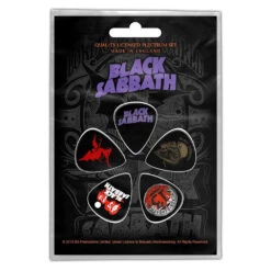 Black Sabbath Purple Logo Guitar Pick