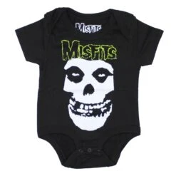Misfits Skull & Logo Kids Baby Grow Bodysuit
