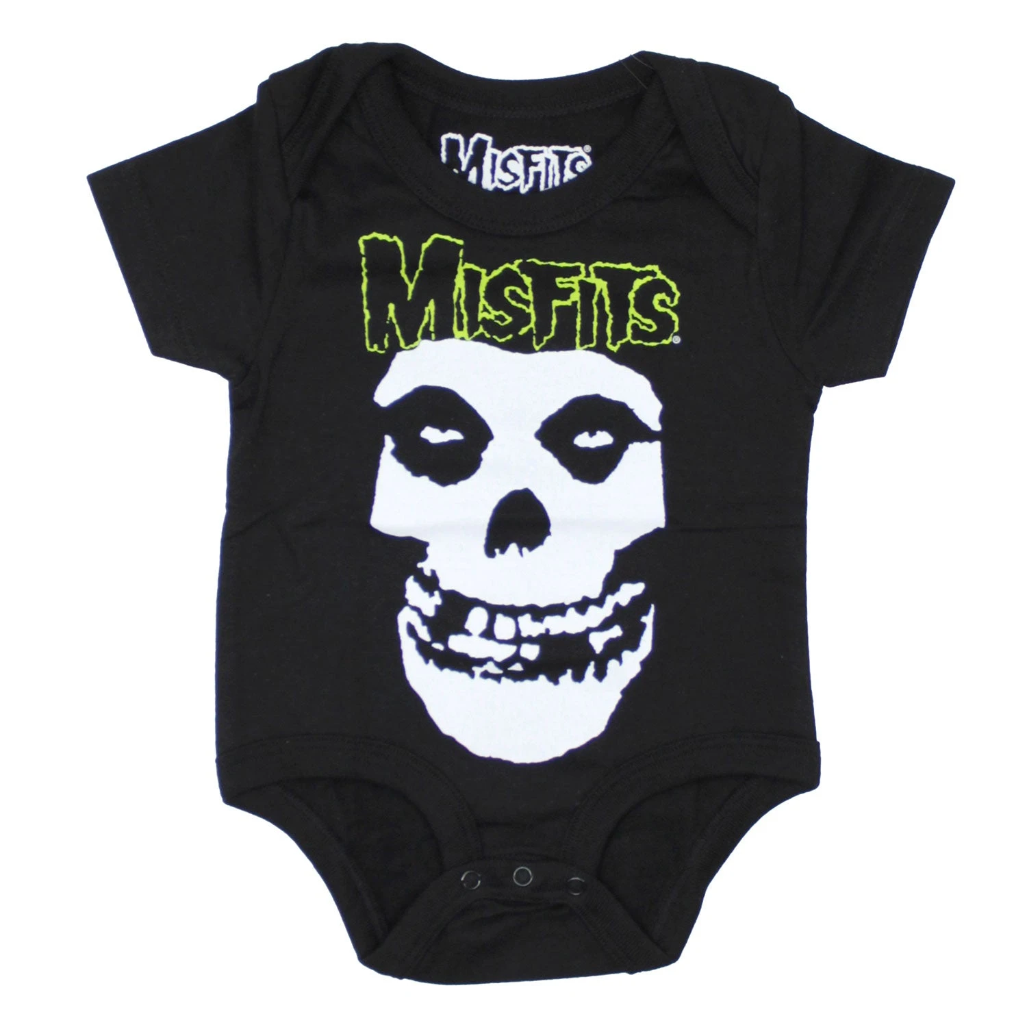 Misfits Skull & Logo Kids Baby Grow Bodysuit