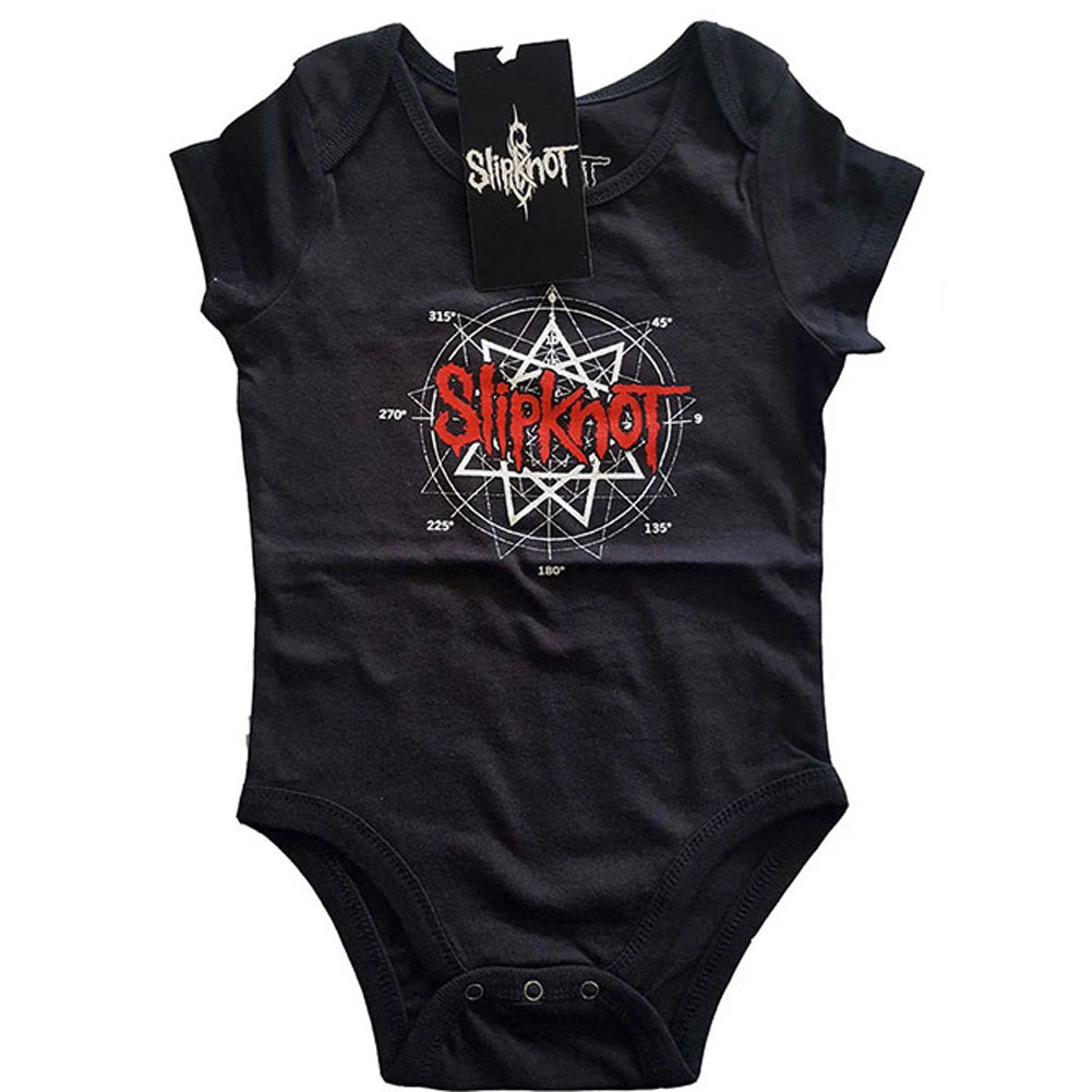 Slipknot Star Logo (Back Print) Kids Baby Grow Bodysuit
