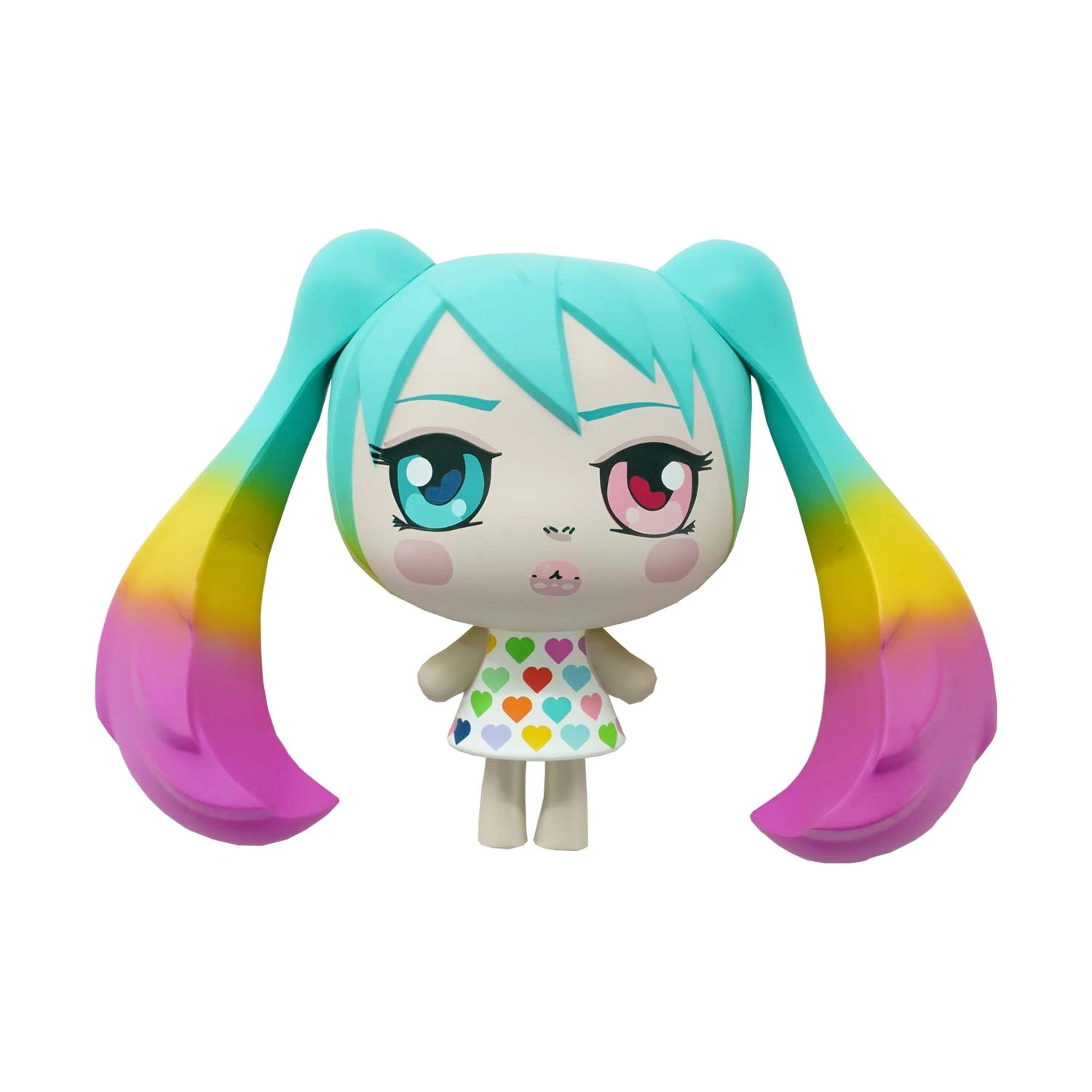 O-Miku Rainbow Colorway By Clutter Studios Vinyl Figure
