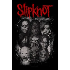 Slipknot Masks 27" X 42" Poster Flag