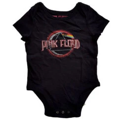 Pink Floyd Vintage Dark Side Of The Moon Seal Kids Baby Grow Bodysuit
