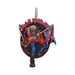 Iron Maiden The Trooper Hanging Ornament 8.5cm Christmas Ornament