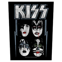 KISS Faces Back Patch
