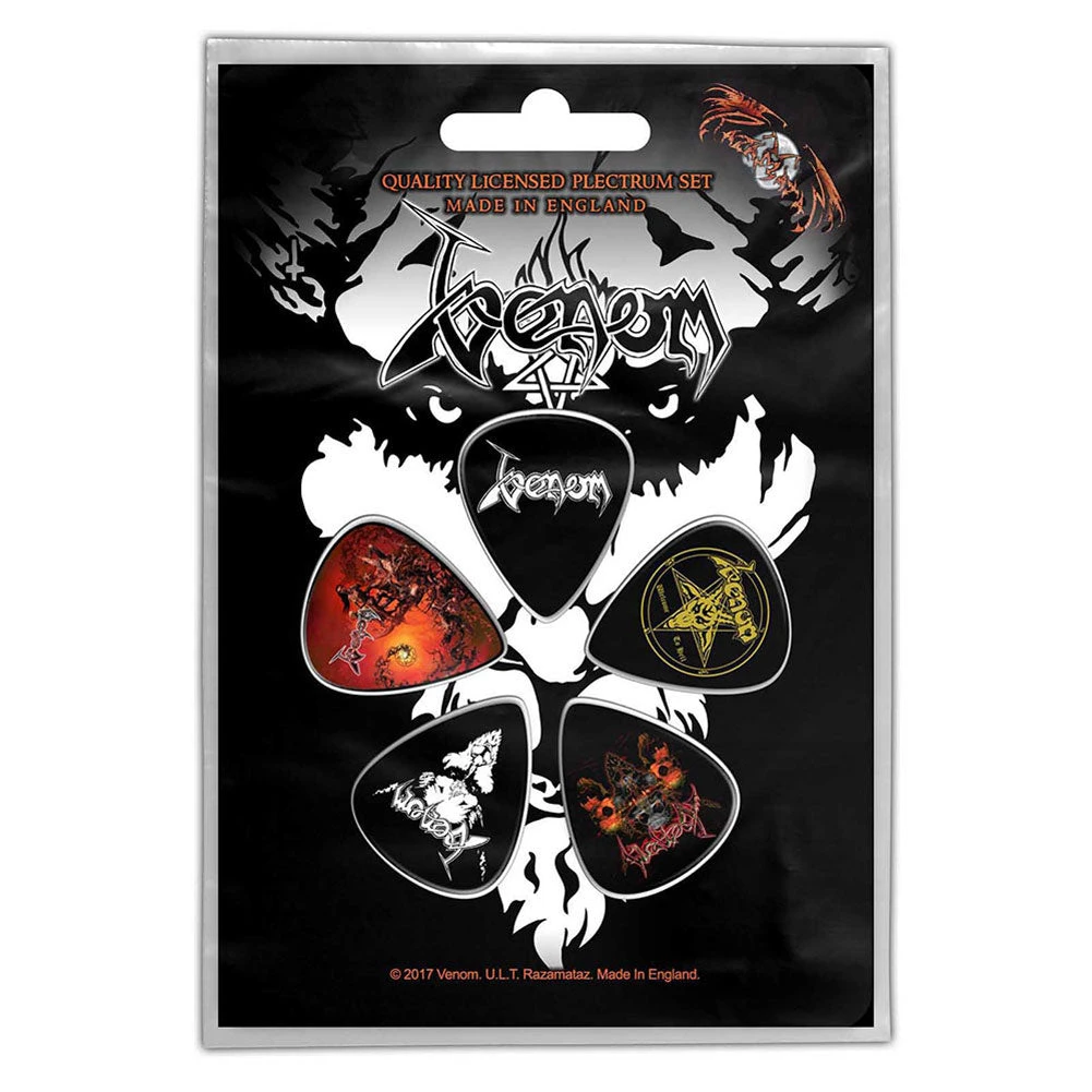 Venom Black Metal (Retail Pack) Guitar Pick