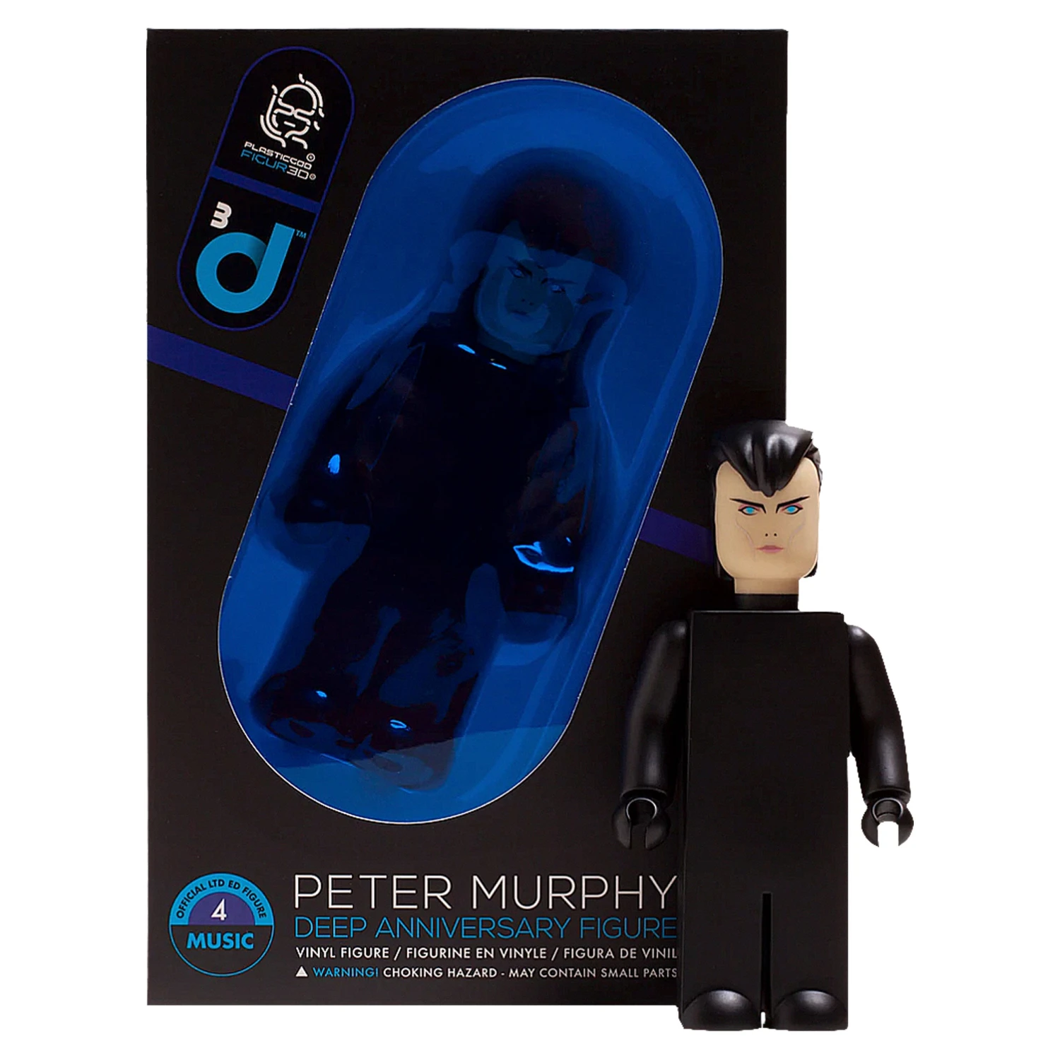 Peter Murphy X Plasticgod 6" Deep Anniversary Figure (Black Hair) Vinyl Figure