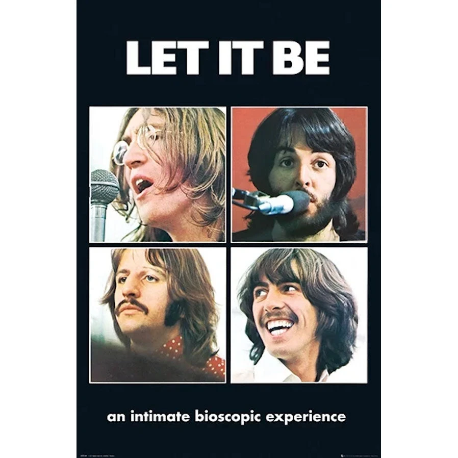 Let It Be Domestic Poster